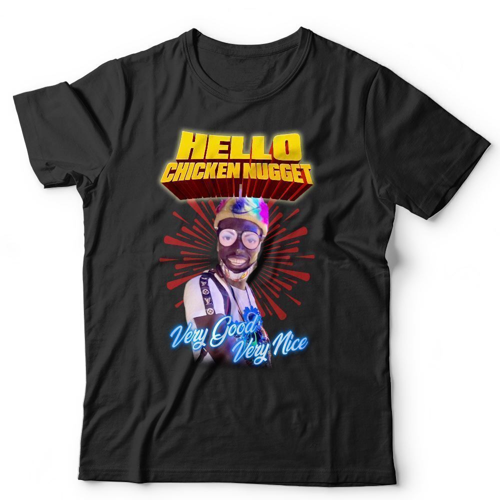 

Hello Chicken Nugget Lucky Man Tenerife Tok Holiday Summer Tshirt Unisex and Kids 3XL