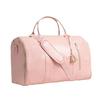 Large Foldable All-Black Travel Handbag for Women – Multifunctional Gym, Suit, and Luggage Bag