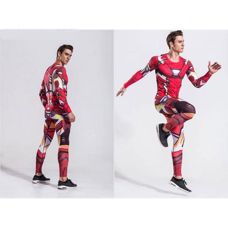 Los Vengadores de Marvel Trajes de Superhéroe para Hombre Mallas 3D con Tejido Elástico Premium y Diseño Único