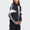 Adidas Neo Icons 3-Stripes Windbreaker Casual Hooded Jacket Men Outerwear Black H14228