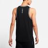 Nike Splash Ink Print Large Logo Training Tank Top Men Tops Black DJ5217-010