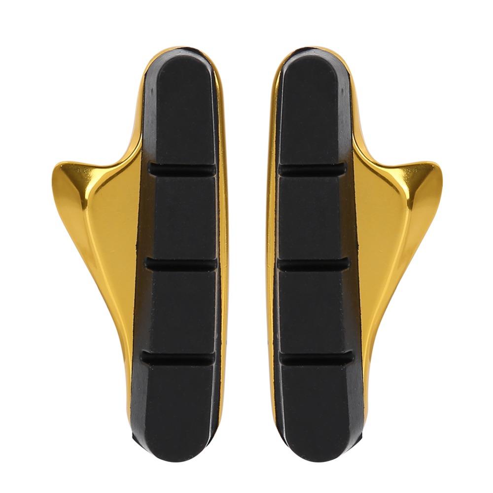 1 Pair Aluminium Alloy& Rubber Brake Shoes Mountain Bike Brake Pads  for Road Bike,Mountain Bike