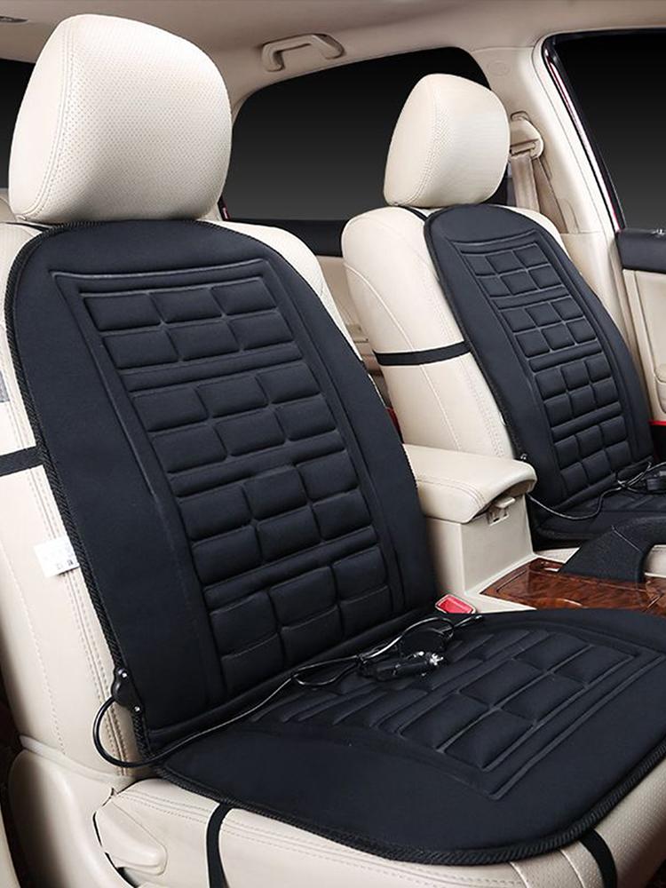 Car Heating Seat Cushion Rapid Heating 12V Chair Pad Winter Warm Cushion Car Winter Seat Warm Driver Seat Cover