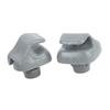 2pcs Sun Visor Retainer Clips 88217S01A01ZA Interior Sun Visor Hook Replacement for Element 2003 2005 Gray