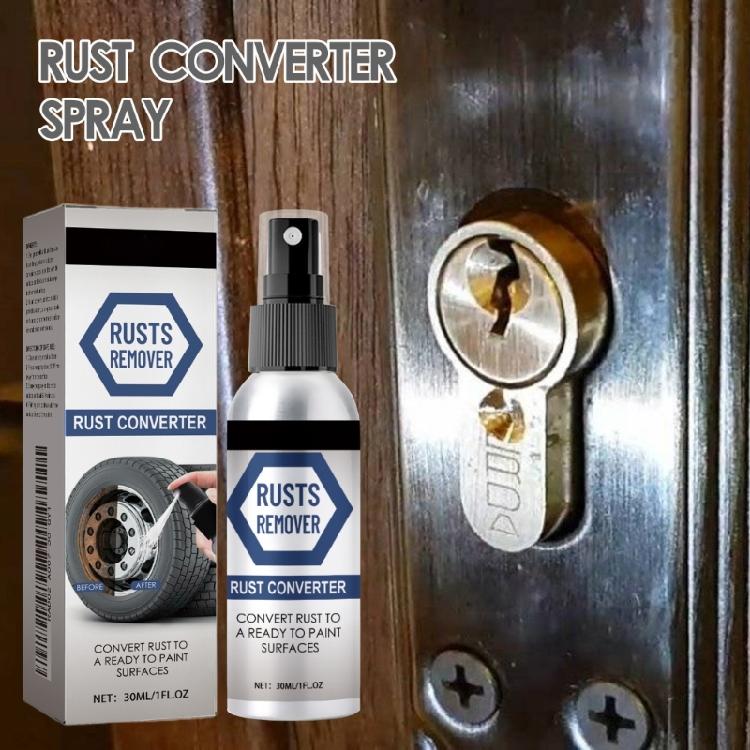 Fast Acting Rust Dissolver Sprays 30ml Easy Carry Size Motorcycle Wheel Stainless Steel Cleaner For Metal Restoration