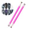 Nail Art Cat Eye Magnet Pen Double Head Plum Blossom Image Magical Stick DIY Magic 3D Magnetic Polish UV Gel Polish Cat Eyes