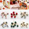 Christmas Felt Acorn Xmas Tree Hanging Decorations DIY Crafts Bundle of 6
