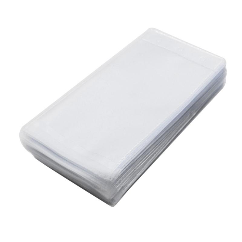 Pack Of 100 PVC Antiscratch Storage Bag For Belt Buckle Organizing Protective Bag Hanging Accessories Storage Solutions 1