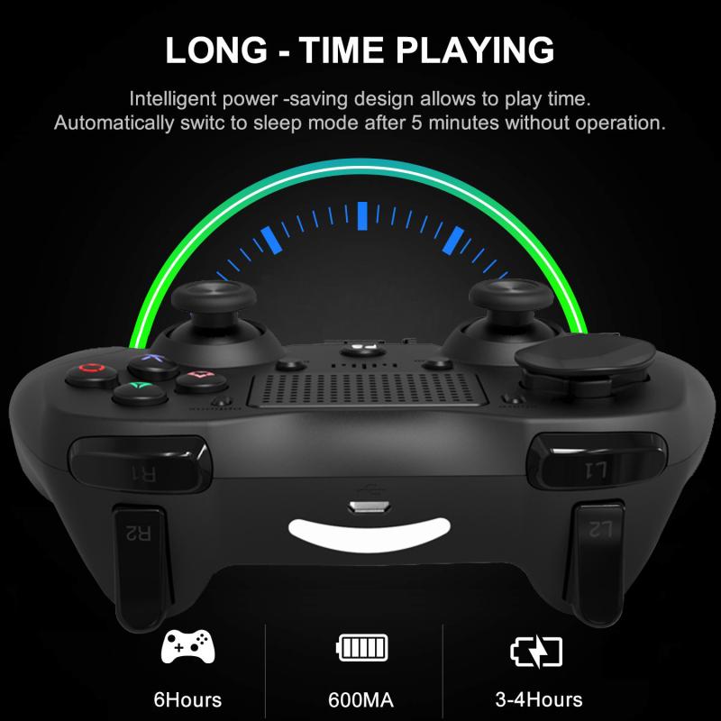 Bluetooth Game Controller Wireless Bluetooth Gamepad Six-axis Dual Vibration Handle Bluetooth Game