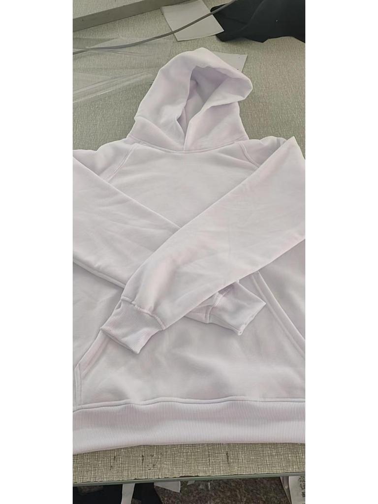 Trendiger doppellagiger Raglan-Hoodie – Unisex-Sweatshirt aus Samt (Modell 1977)