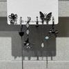 Exquisite and Compact Alloy Set Earrings, Sweet, Niche, Simple, New Style Stud Earrings, Versatile Butterfly-shaped Earrings