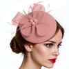 Elegant Hårband Dam Fascinator Huvudbonad Handgjort Håraccessoar För Bröllopsfester Och Temafester