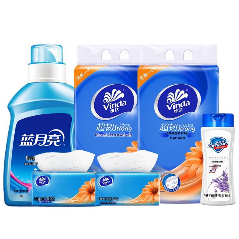 Защита Здоровья Очищающий Гель для Душа с Лавандой и Набор для Дома