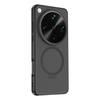 For Oppo Find X9 Ultra Case Magnetic Frosted Semi-transparent Baby Skin Raised Camera Lens Lips Hybrid Soft Cover