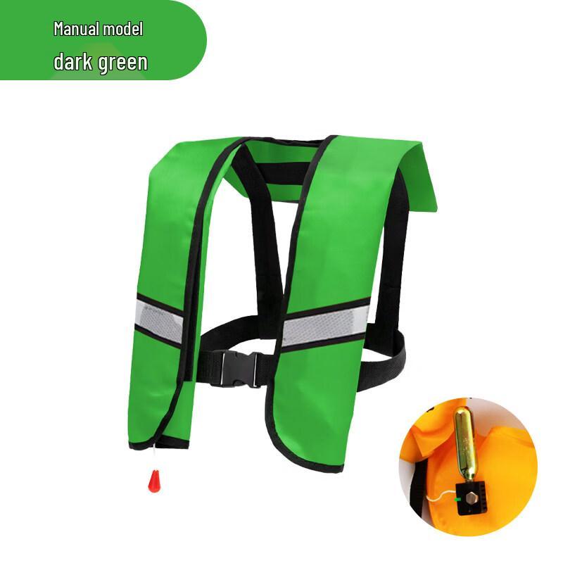 Portable Manual Inflatable Life Vest