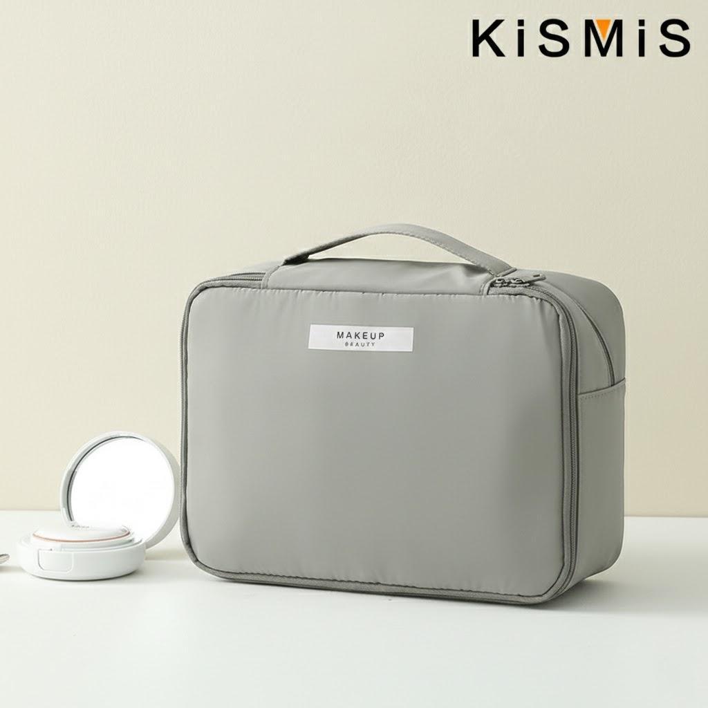 

Womens Portable Travel Makeup Cosmetics Storage Bag Handbags Jewelry Organizer Makeup Brush Tool Bag зелёный