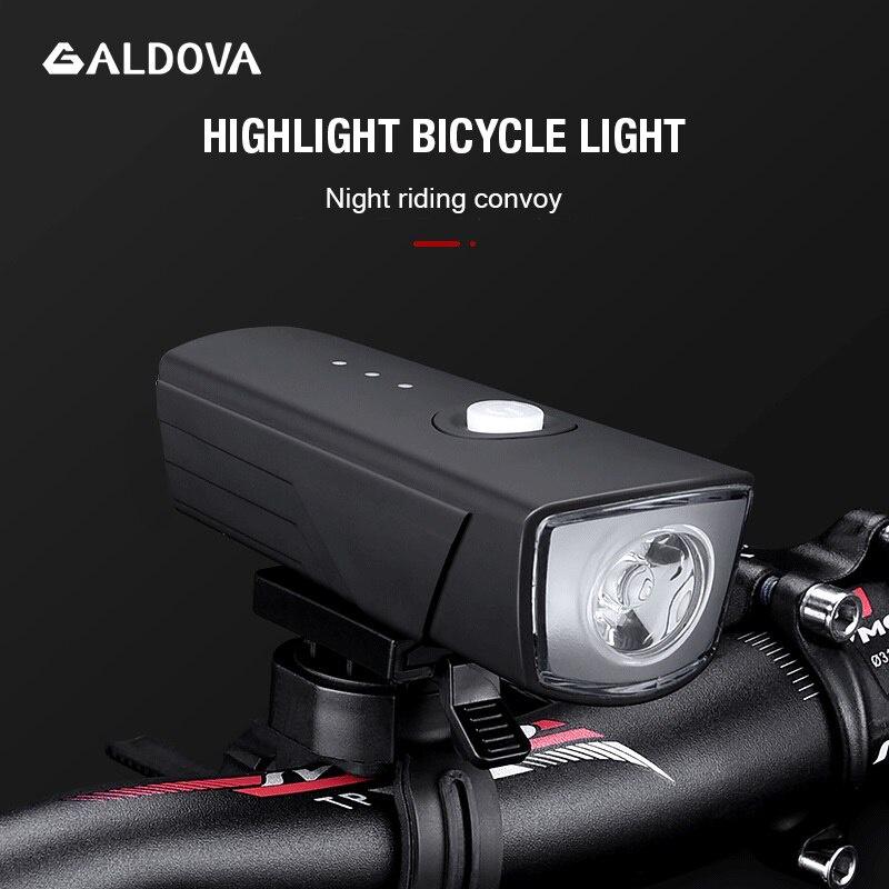 Cheap ALDOVA Bike Light IP65 Waterproof USB Charging Smart Sensing 2200