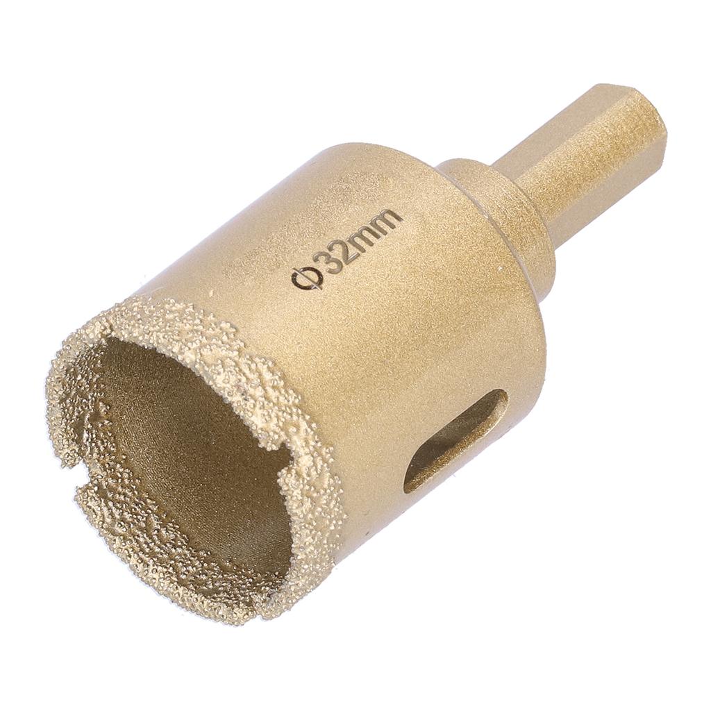 32mm  1.3in Diamond Drill Bits Glass Hole Opener Drill Hole Saw Bit for Glass Ceramic Tiles Stone