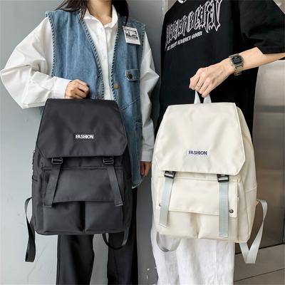 Schoolbag New Schoolbag Male Junior High School High School College Student Ins Trendy Male Middle School Student Large Capacity Backpack Female