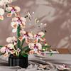 866 Teile Kreatives Bouquet Orchideenblumen Bausteine Romantische Heimdekoration Steine Spielzeug Valentinstagsgeschenk 10311