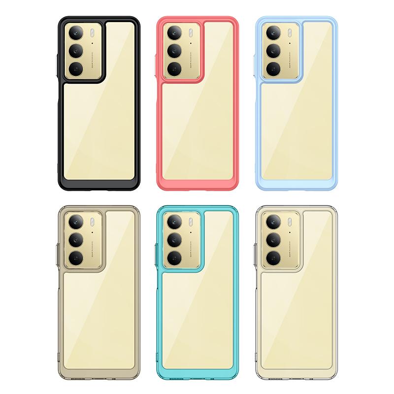 For Realme 14X Case Cover OPPO Realme 14X Capas New Phone Bumper Back Shockproof Colour Clear Transparent For Fundas Realme 14X