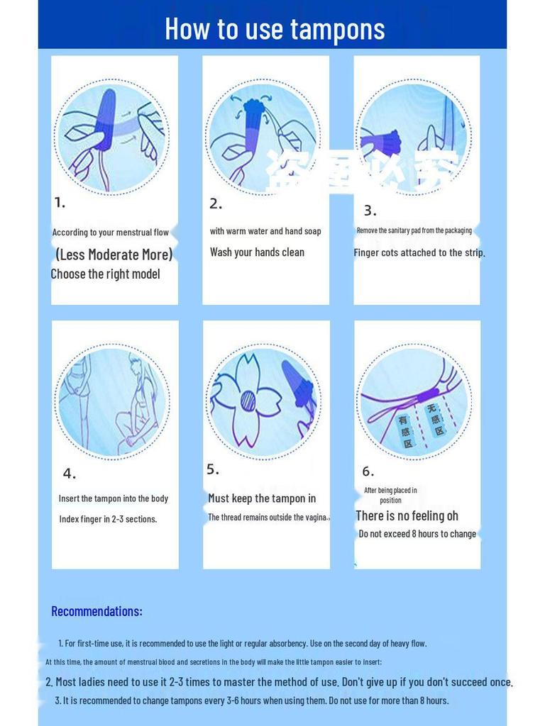 Johnson & Johnson OB Tampons - 5 Boxes, Regular, 16 Pieces Each, Internal Disposable, One-Piece Delivery