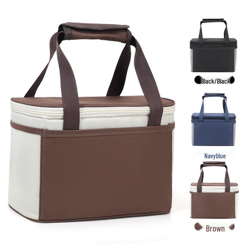 Large Insulated Tote Lunch Bag for Work or School - Thickened and Spacious Bento Bag