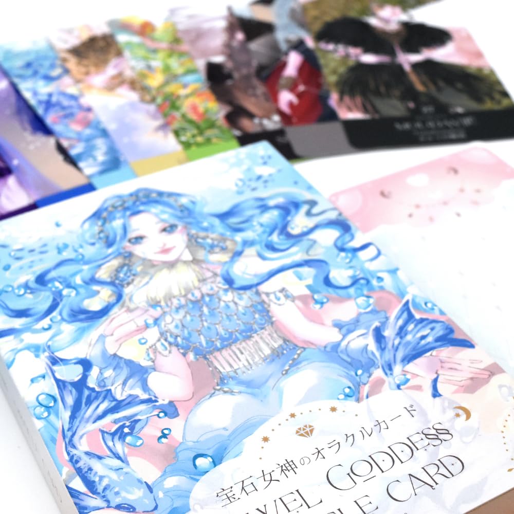 Gemstone Goddess Oracle Cards | Hoshipippi | 30 Cards with Japanese Instructions [Authentic]