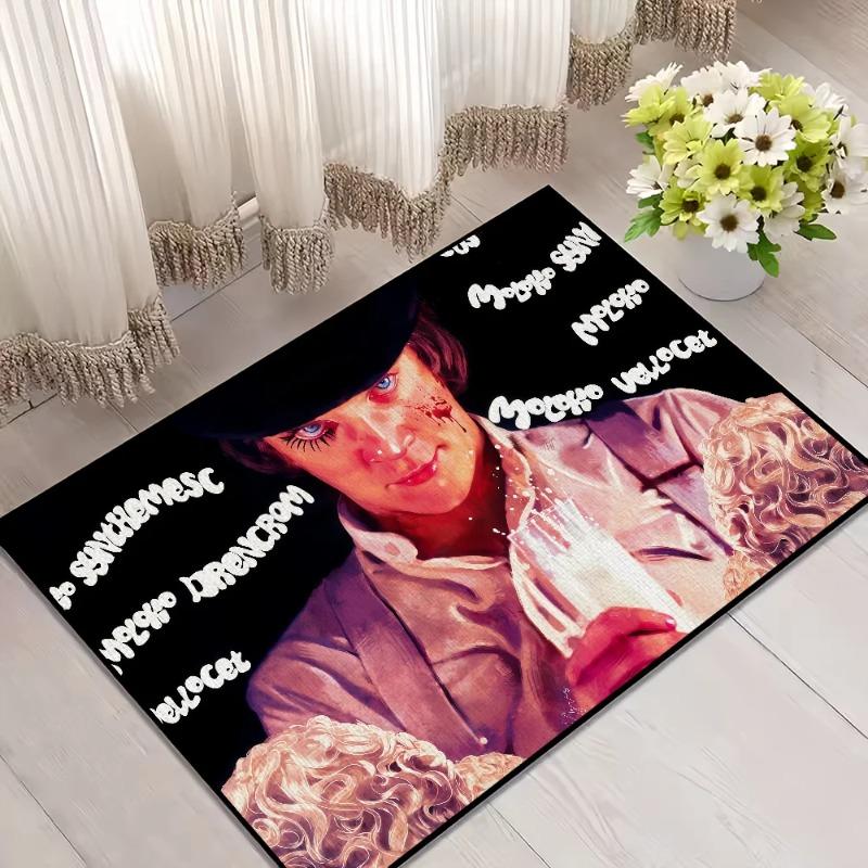 

Large Area Rug Compact Carpet for Home Decor Bedroom Hallway Balcony Entrance Doormat Decoration Floor Mat with Non-Slip Backing 40x60cm