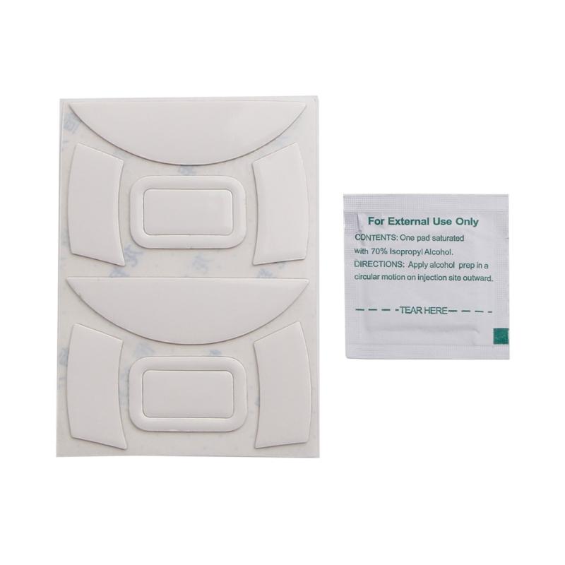 2Pack Mouse Feet Pedal for Razer DeathAdder Essential 2000 Replacement Mouse Feet Glides Curve Edge Mouse Feet Sticker