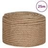 VidaXL Jute Rope 25 M Long 14 Mm Thick 153757