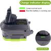 V6 Battery Adapter for Ryobi 18V Lithium Battery Converted for Dyson V6 SV04 SV03 DC59 DC58 DC62 SV09 SV05 Absolute Motorhead Cordless Vacuum Cleaner
