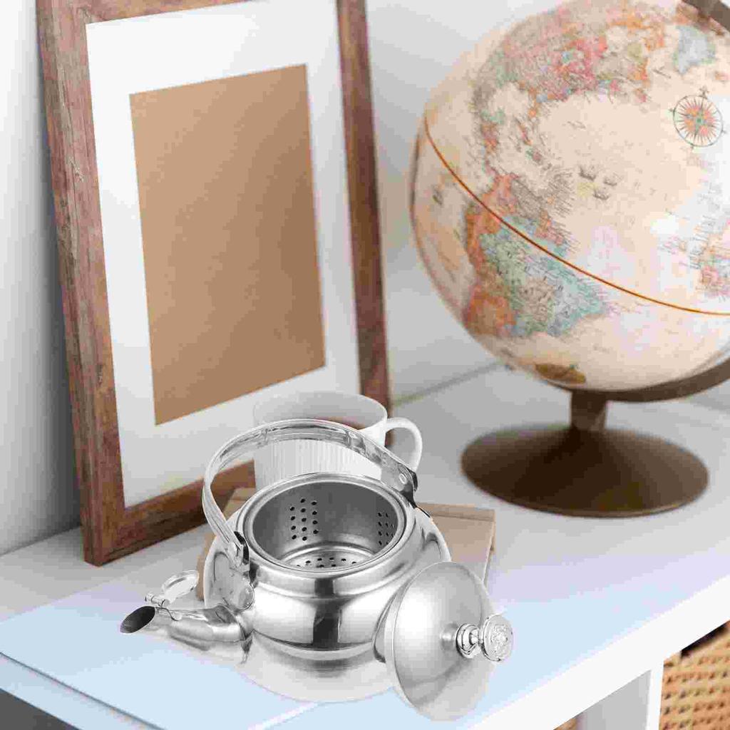 Pot Whistling Kettle Water Boiler Stovetop Tea Stainless Steel Teapot Waterbottle