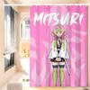 Mitsuri Kanroji Bathroom Shower Curtain Shielding Partition Shower Curtain Quick Dry Can Be Scrubable Light Opaque Bath