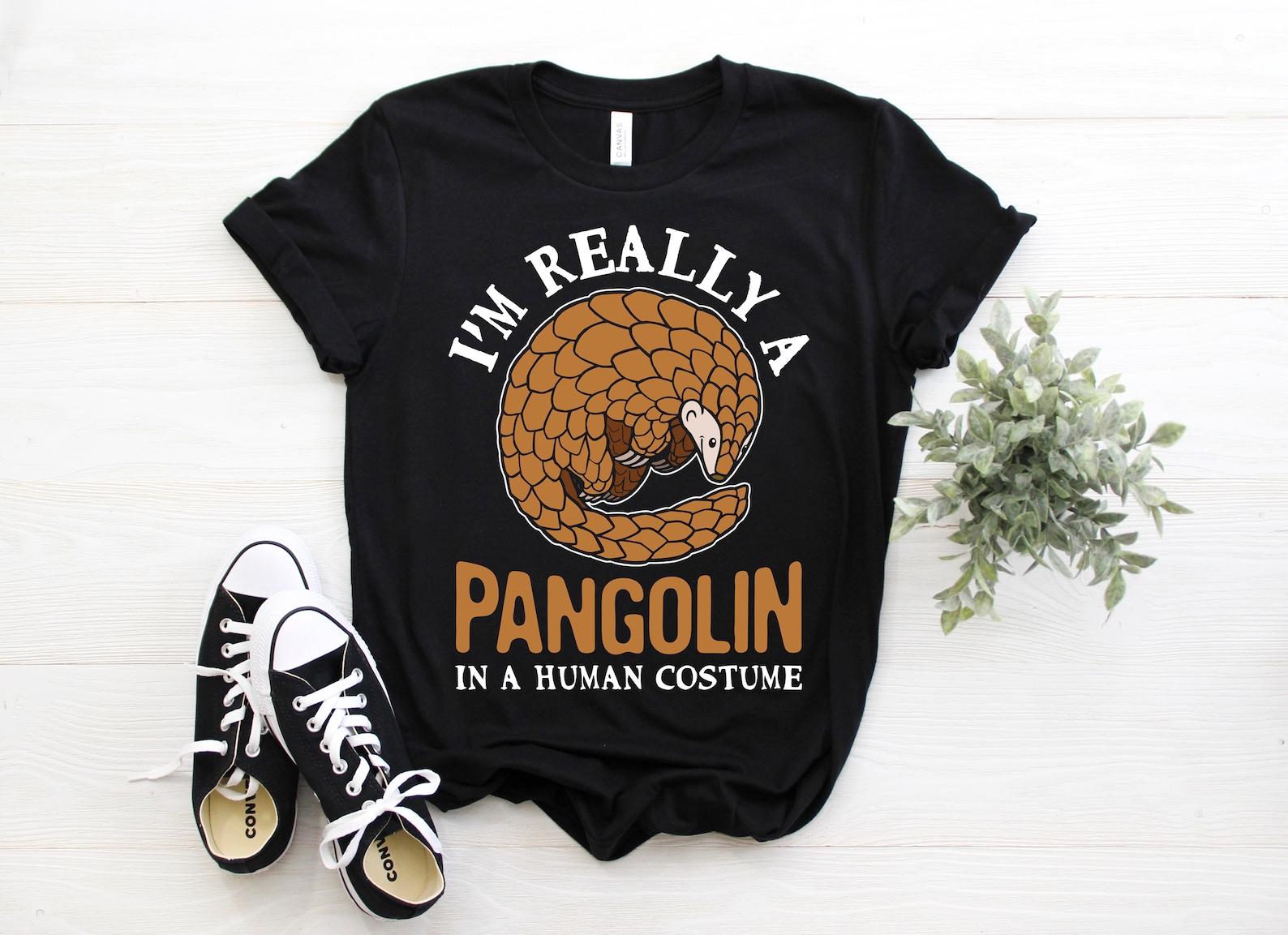 Pangolin Animal Pangolins Lover Gift T-Shirt, Wildlife Support Animals Activists, Endangered Species, Save The Pangolin, The Protectors 110