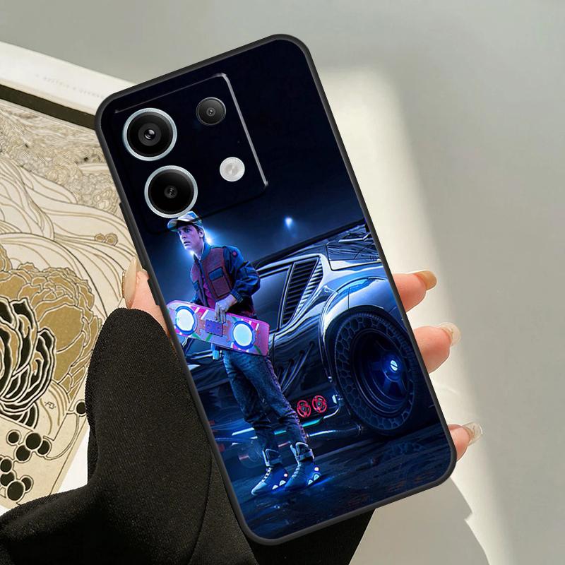 Back To the Future Movie Case For Xiaomi Redmi Note 14 12 11 9 10 13 Pro 9S 10S 11S 12S Redmi 13C 10C 12C 14C Cover