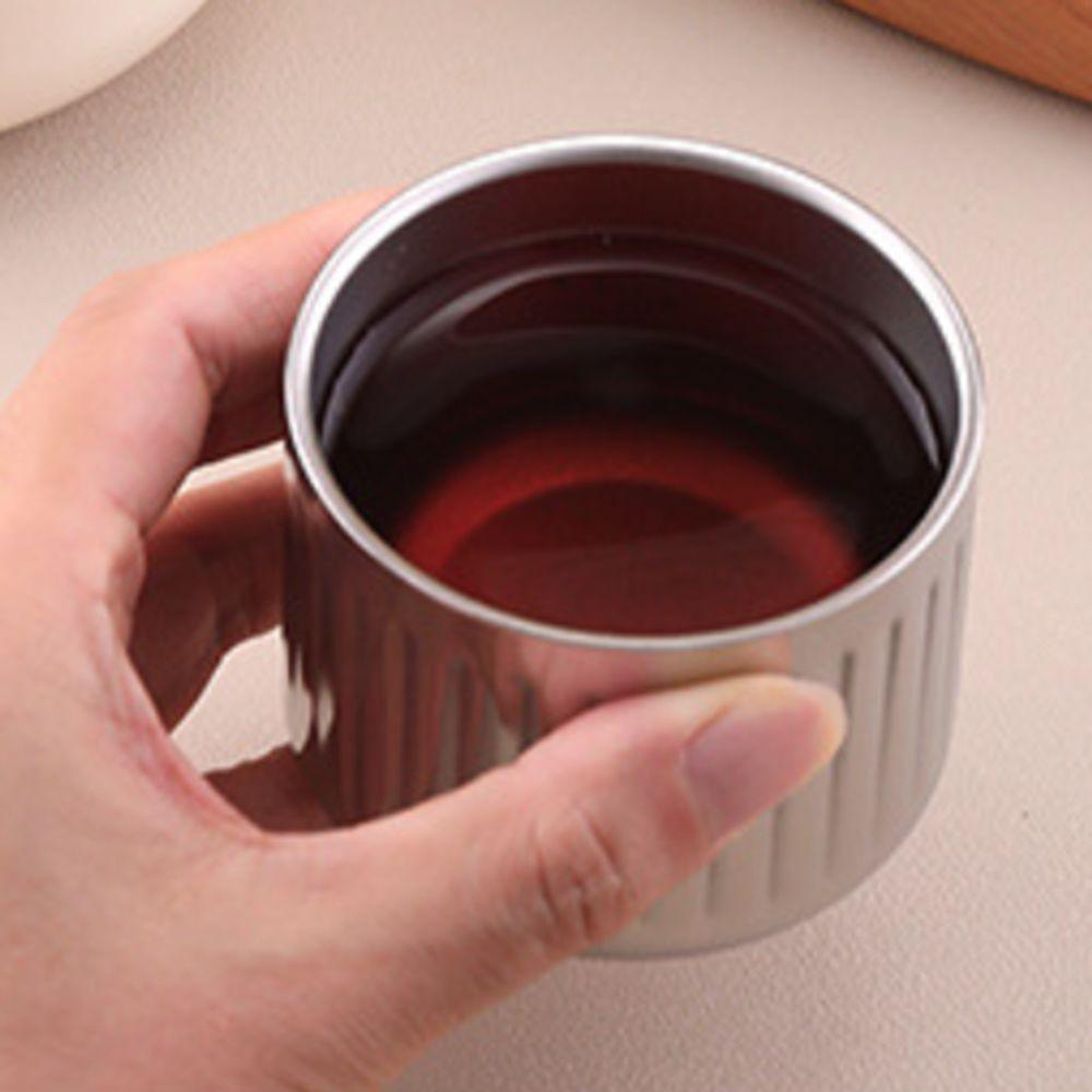 Mechanical Temperature Display Insulated Tea Brewing Kettle with Tea Infuser 316 Stainless Steel Thermos Flask Leak-proof