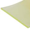 High Quality Polyurethane Sorbothane Sheet Rubber Chemical Resistance Yellow (4*200*500mm)
