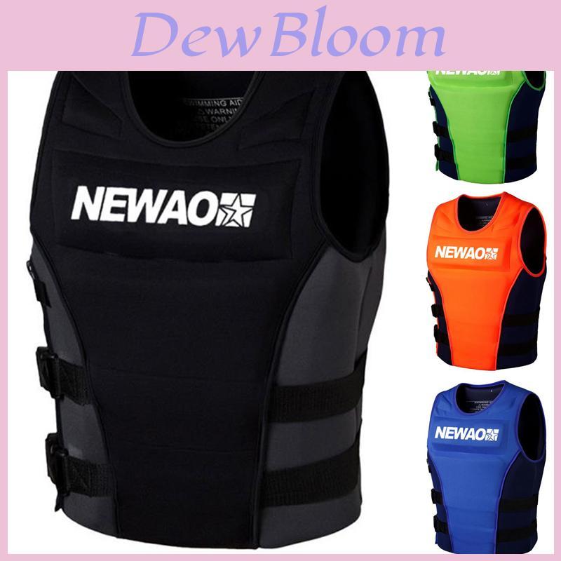 Durable Buoyancy Foam Filled Adult Life Jacket With Adjustable Belt And Smooth Zipper