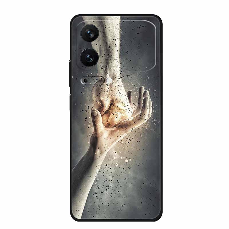 For Xiaomi 17 Pro 2025 Phone Case Fashion Flowers Black Silicone TPU Soft Coque For Xiaomi Mi 17 Pro Max Back Cover Case Shell