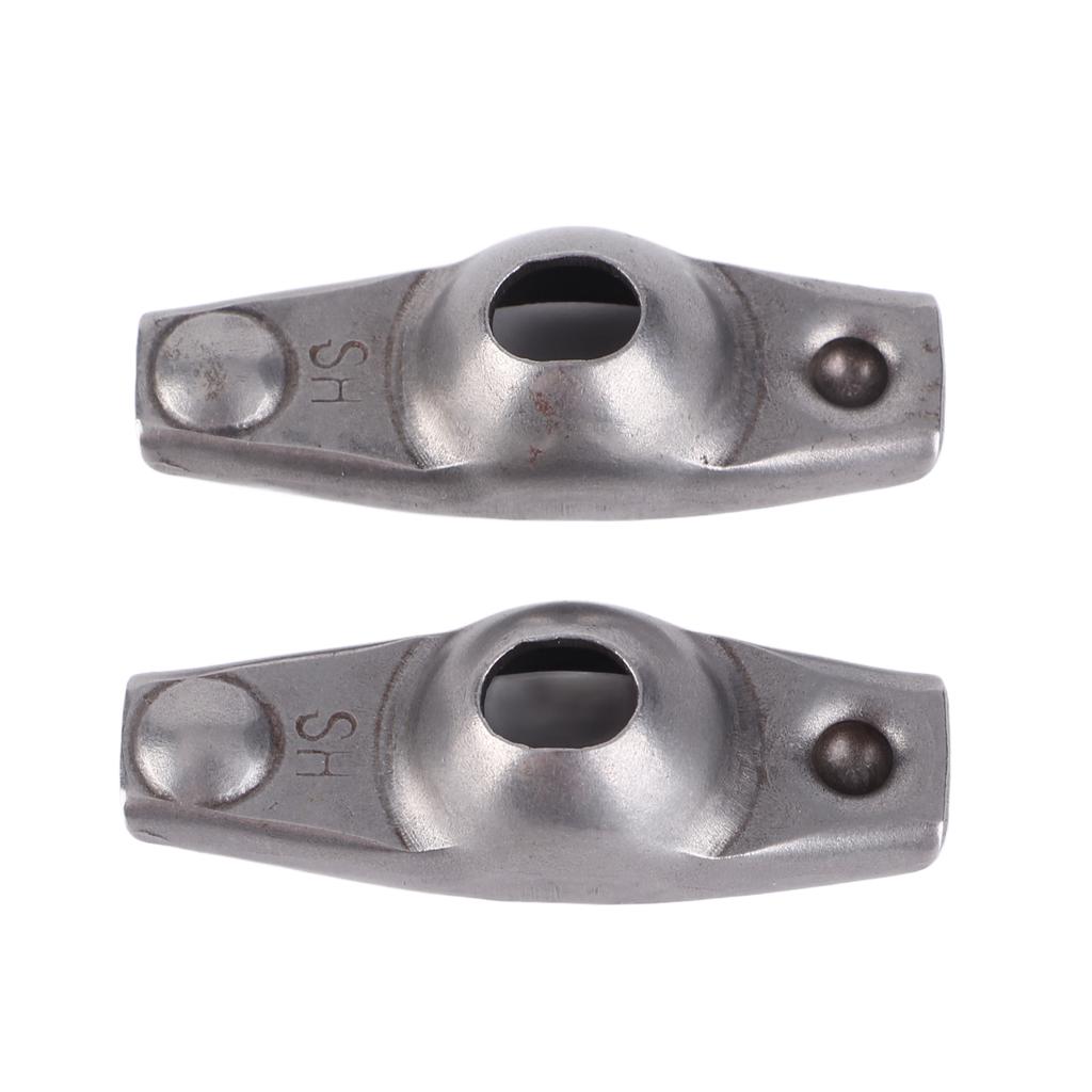 2pcs Outboard Engine Valve Rocker Arm Stainless Steel Marine Rocker Arm Replacement for PARSUN 4