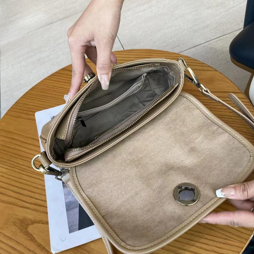 New Cowhide Shoulder Bag Portable Messenger Bag