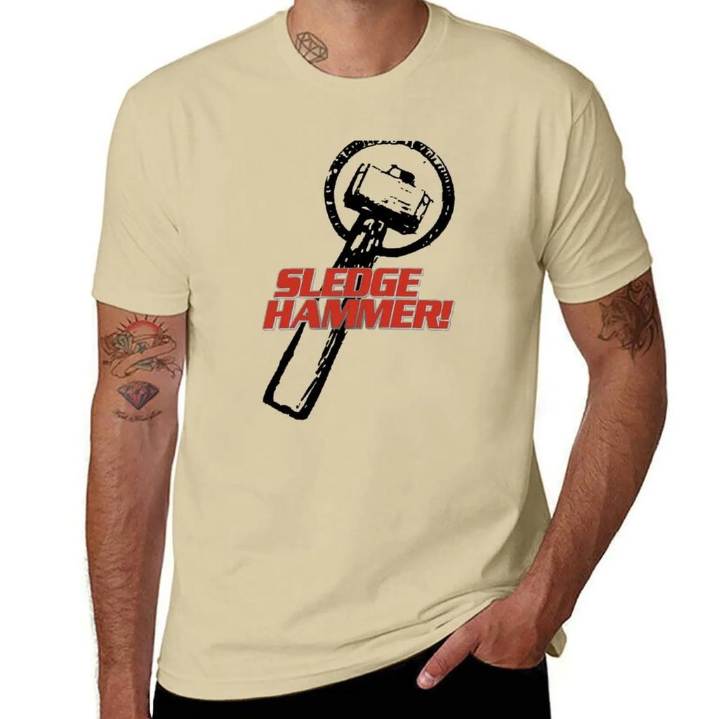 Sledge Hammer! T-Shirt Essential T Shirt Anime Tshirt Oversized T Shirt New Edition Compression Shirt Men