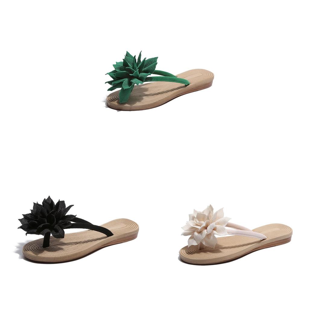 Stylish Women Summer Beach Flower Flat Slippers Perfect For Every Casual Occasion