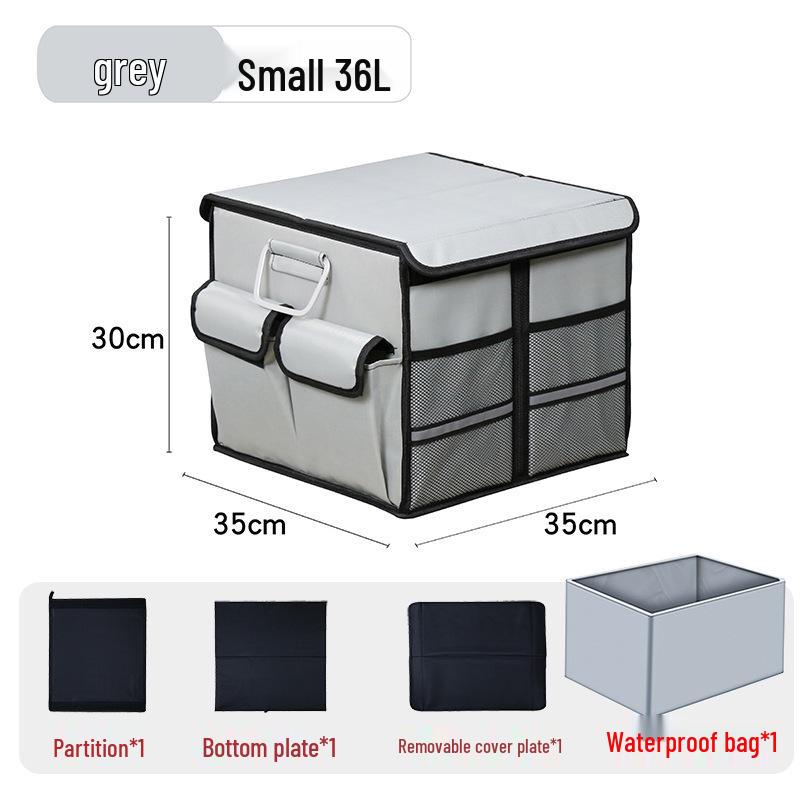 Foldable Car Trunk Organizer Box for Outdoor Use