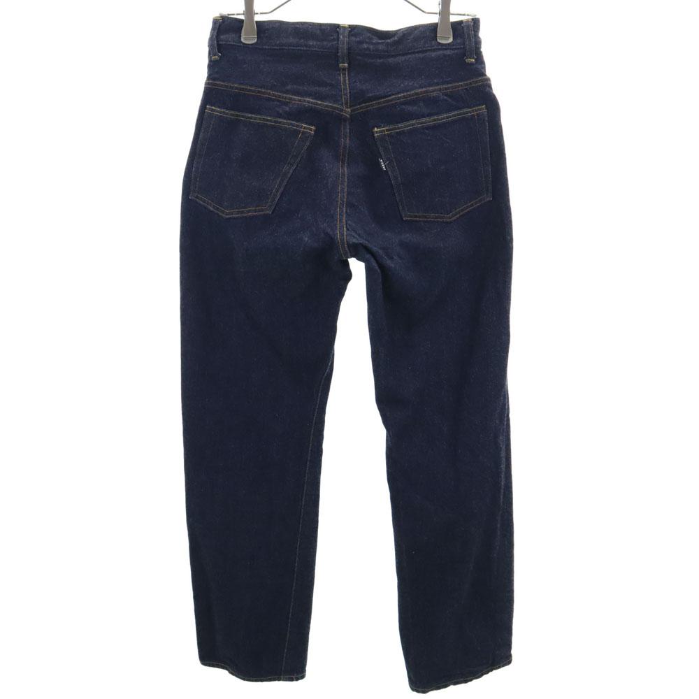 YAECA Made In Japan Tapered Denim Pants W29 Navy Jeans Men's Used