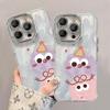 Applicable to iphone11pro little monster apple 11/11plus mobile phone case new 11 protection with glitter lens