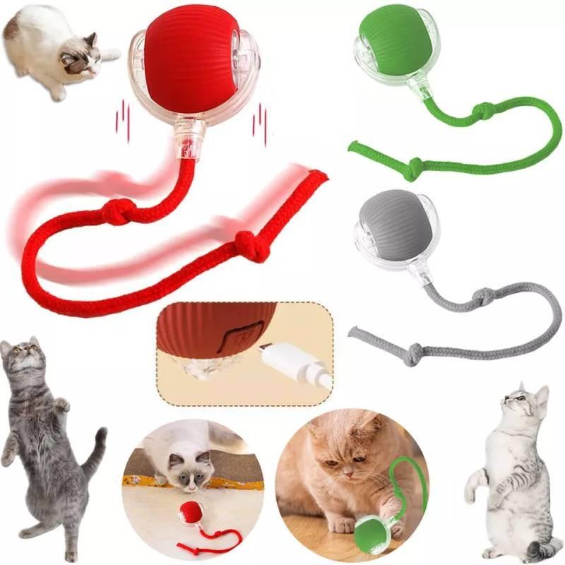 Ball Automatic Rolling Smart Pet Toy Electric Self Moving Cat Dog Game Prop