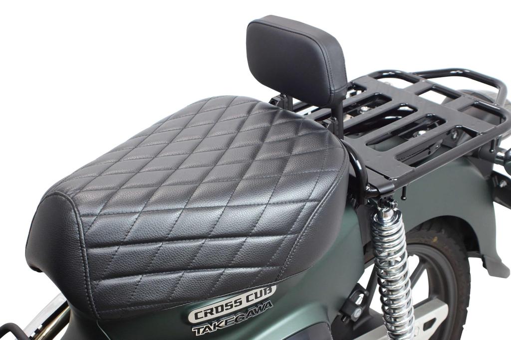 Special Parts Takegawa Backrest Kit Super Cub 50 Super Cub 110 Cross Cub 50 Cross Cub 110 (TAKEGAWA) (AA09) / (JA44 / JA59) / (AA06) / (JA45 / JA60)