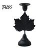 Talos Vintage Metal Candle Holder, Romantic Candlestick Dinner Table Centerpiece, Retro Aged Texture Decor for Wedding Party and Home Anniversary